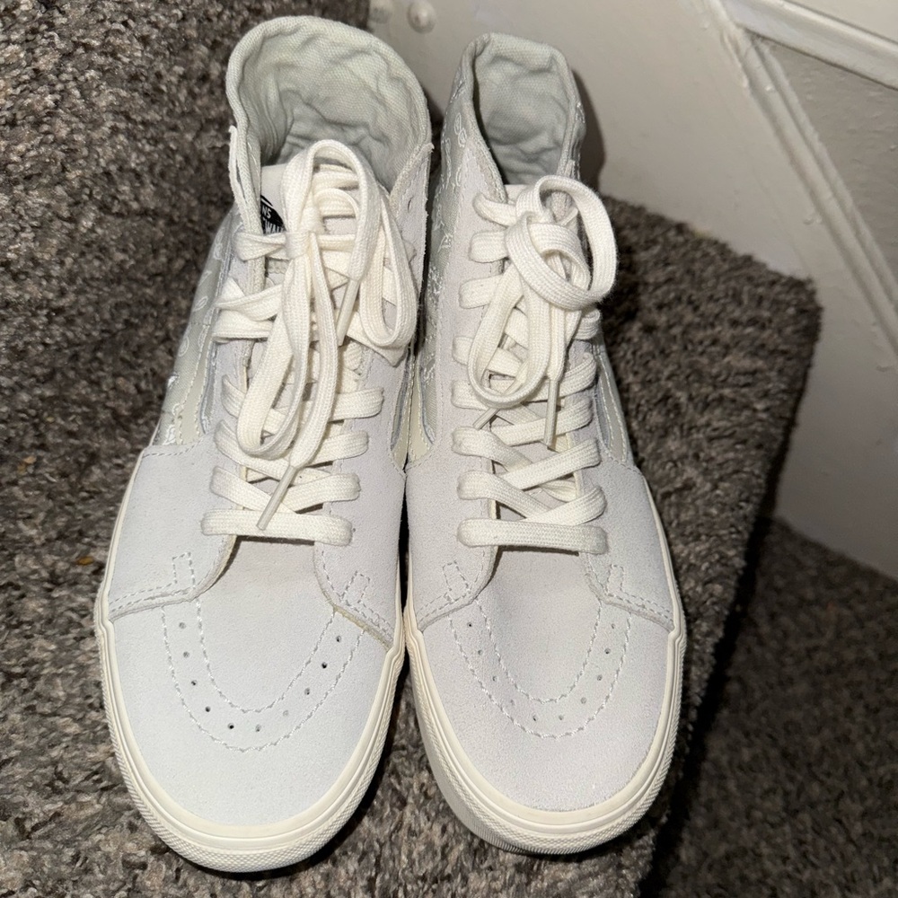 Vans Women’s Classic White High-Top Sneakers